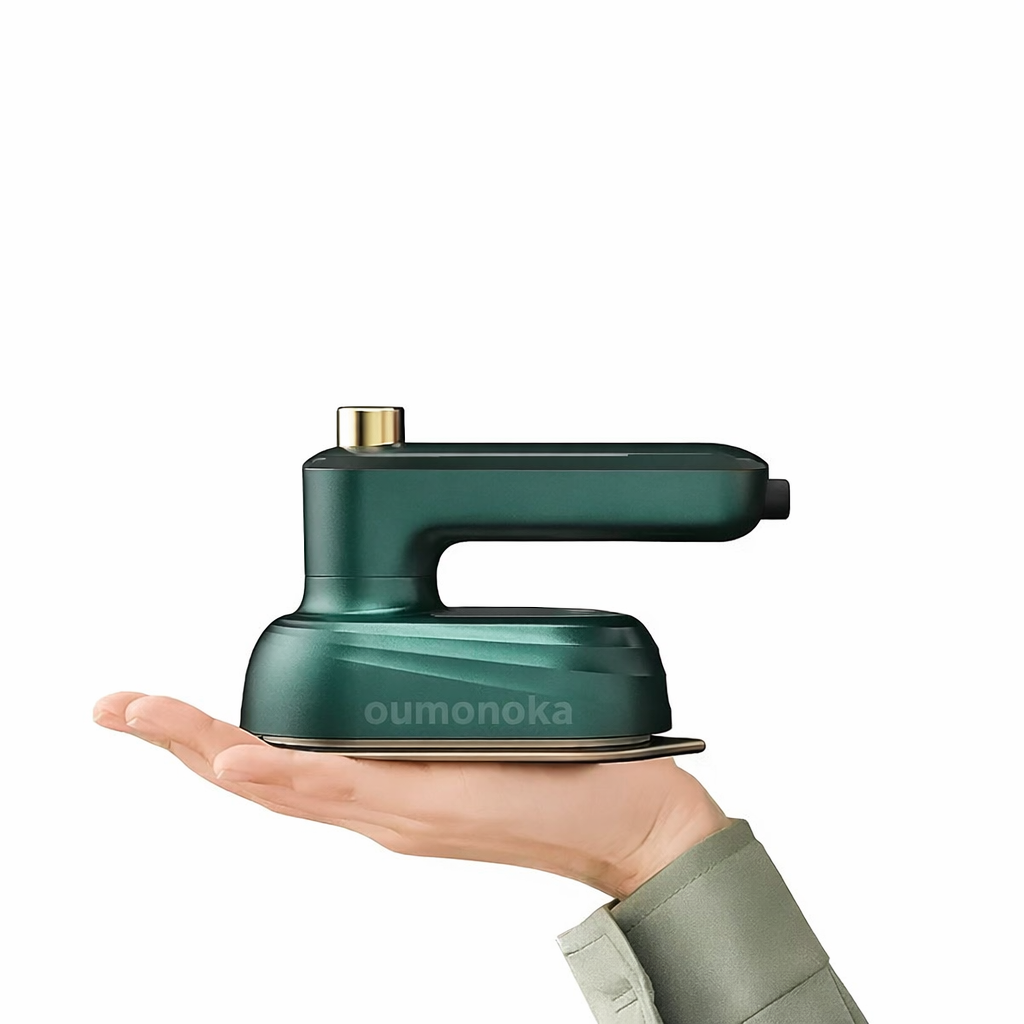 W-Mini Rotating Handheld Garment Steamer – Wet &amp; Dry Steam Iron for Home &amp; Travel