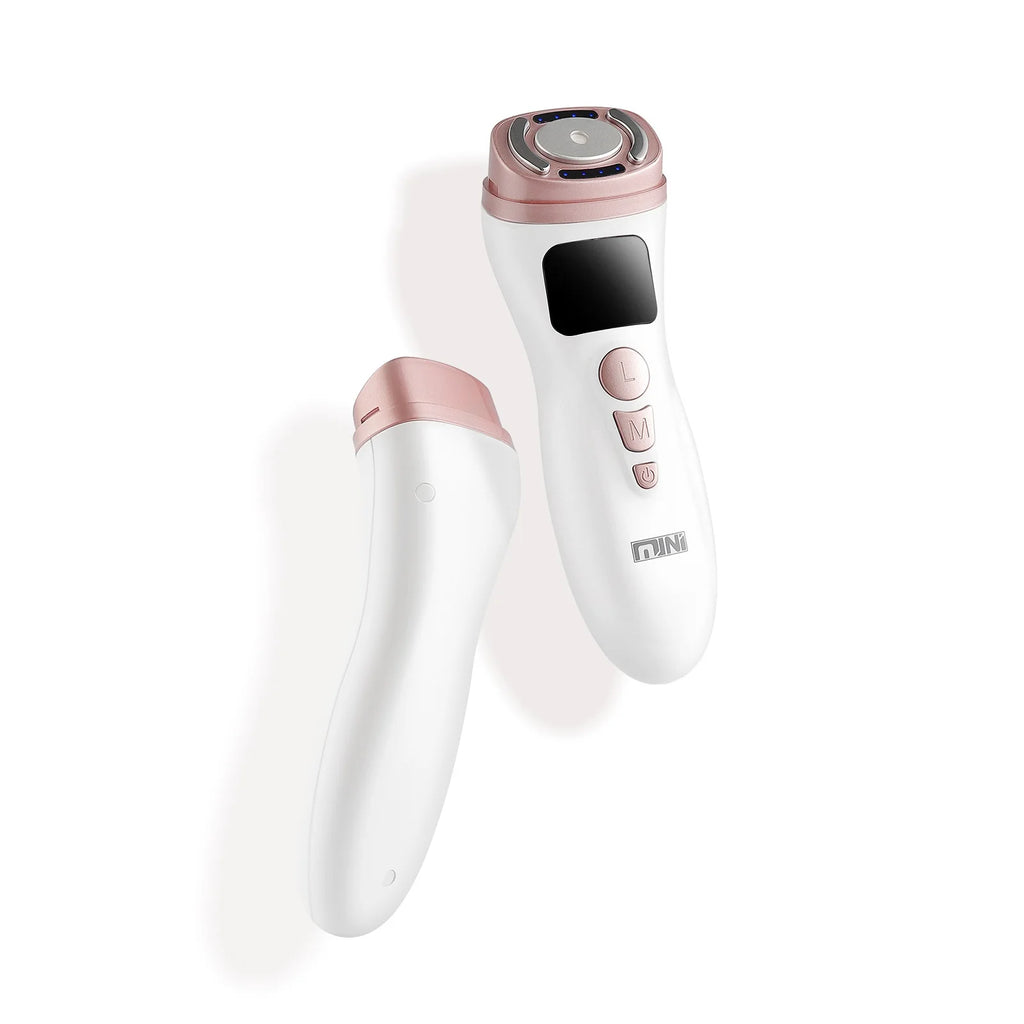 Mini HIFU Facial Lifting Device – Ultrasonic RF EMS Skin Tightening Massager for Face, Chin, Neck & Eyes (Home Use)