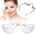 LED Eye Massager Glasses – EMS & Red Light Therapy for Dark Circles, Puffiness & Wrinkle Relief
