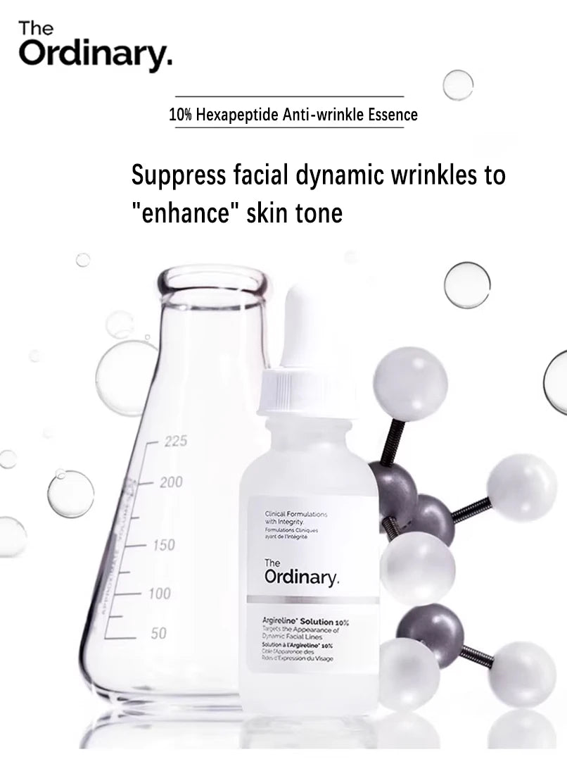 O-The Ordinary Argireline Solution 10% – Anti-Wrinkle Serum for Lifting, Firming & Reducing Fine Lines