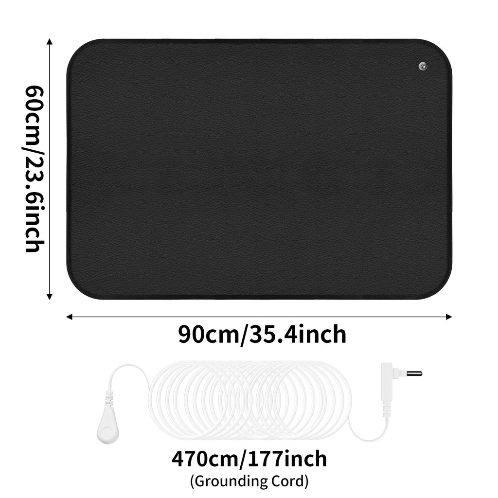 Earthing Grounding Mat – Indoor Conductive Pad for Pain Relief, Better Sleep & Wellness