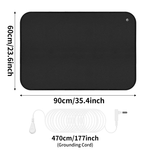 Earthing Grounding Mat – Indoor Conductive Pad for Pain Relief, Better Sleep & Wellness