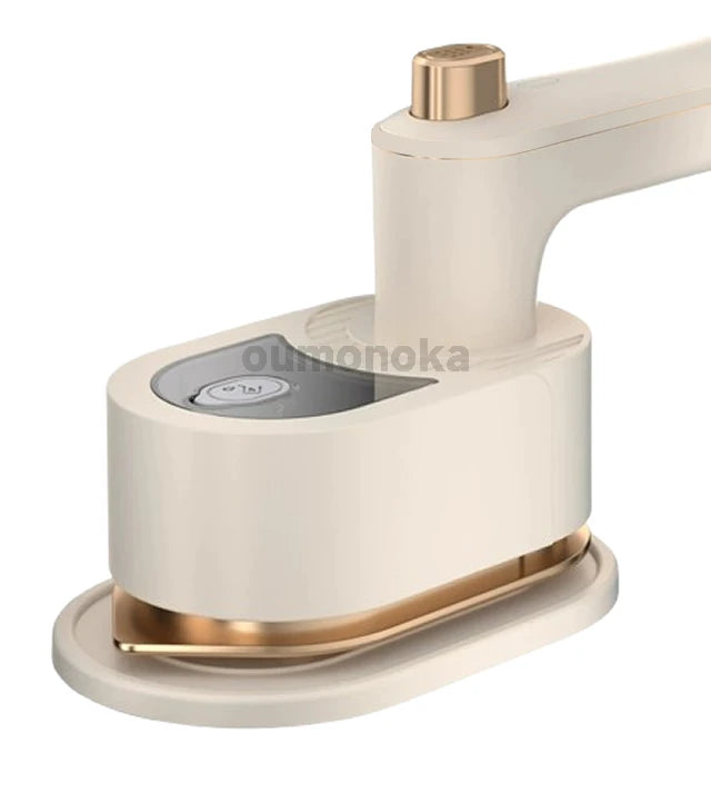 W-Mini Rotating Handheld Garment Steamer Plus White – Wet & Dry Steam Iron for Home & Travel