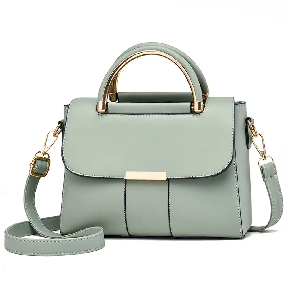 Women's Shell-Shape PU Leather Crossbody Bag – Waterproof Magnetic Closure Shoulder Handbag in 4 Colours