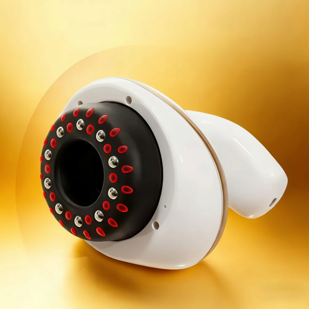 Electric Scraping & Cupping Massager – Heated Suction Anti-Cellulite Body Massage Device