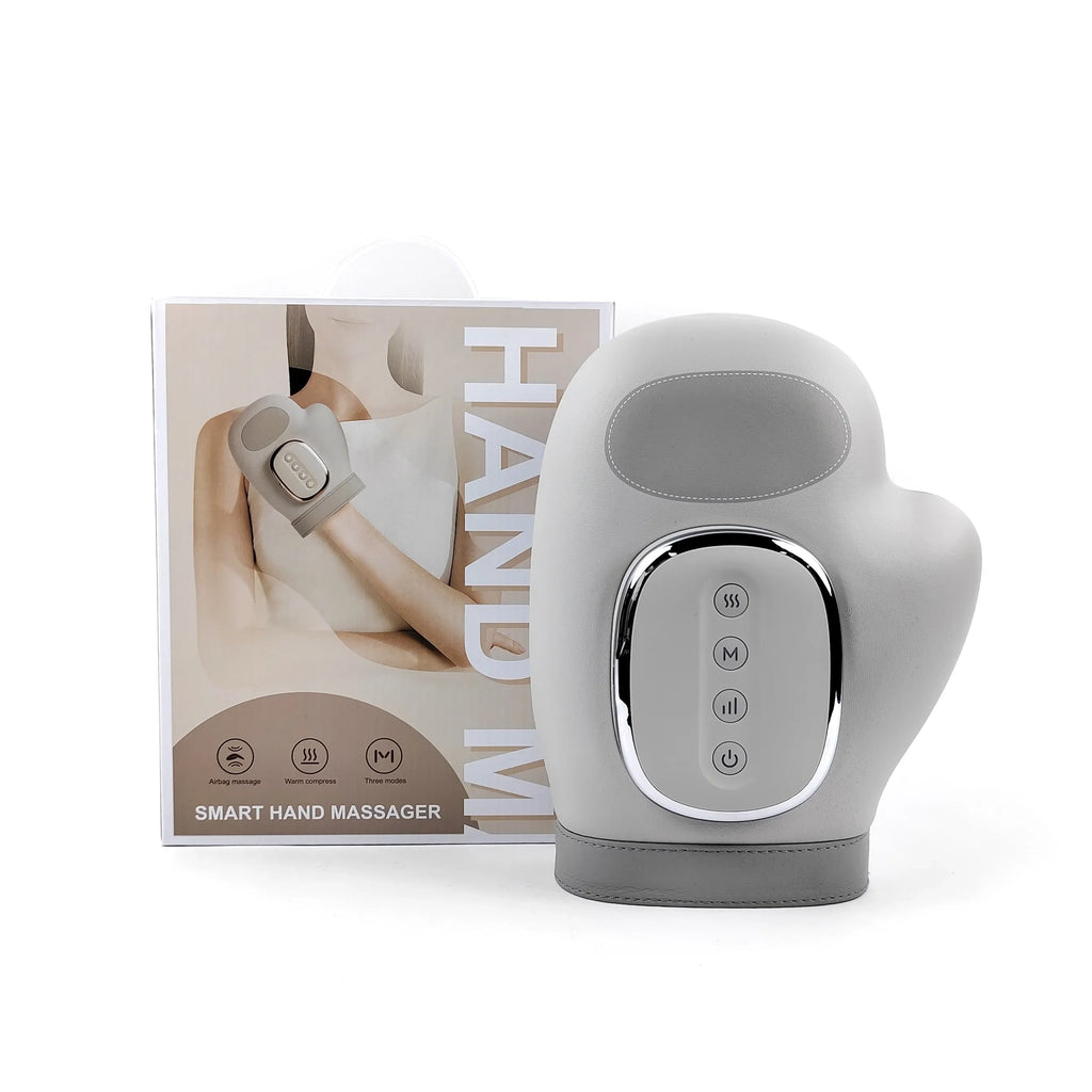 Airbag Hand Massager – 13-Point Compression for Fingers, Wrist & Palm Relief