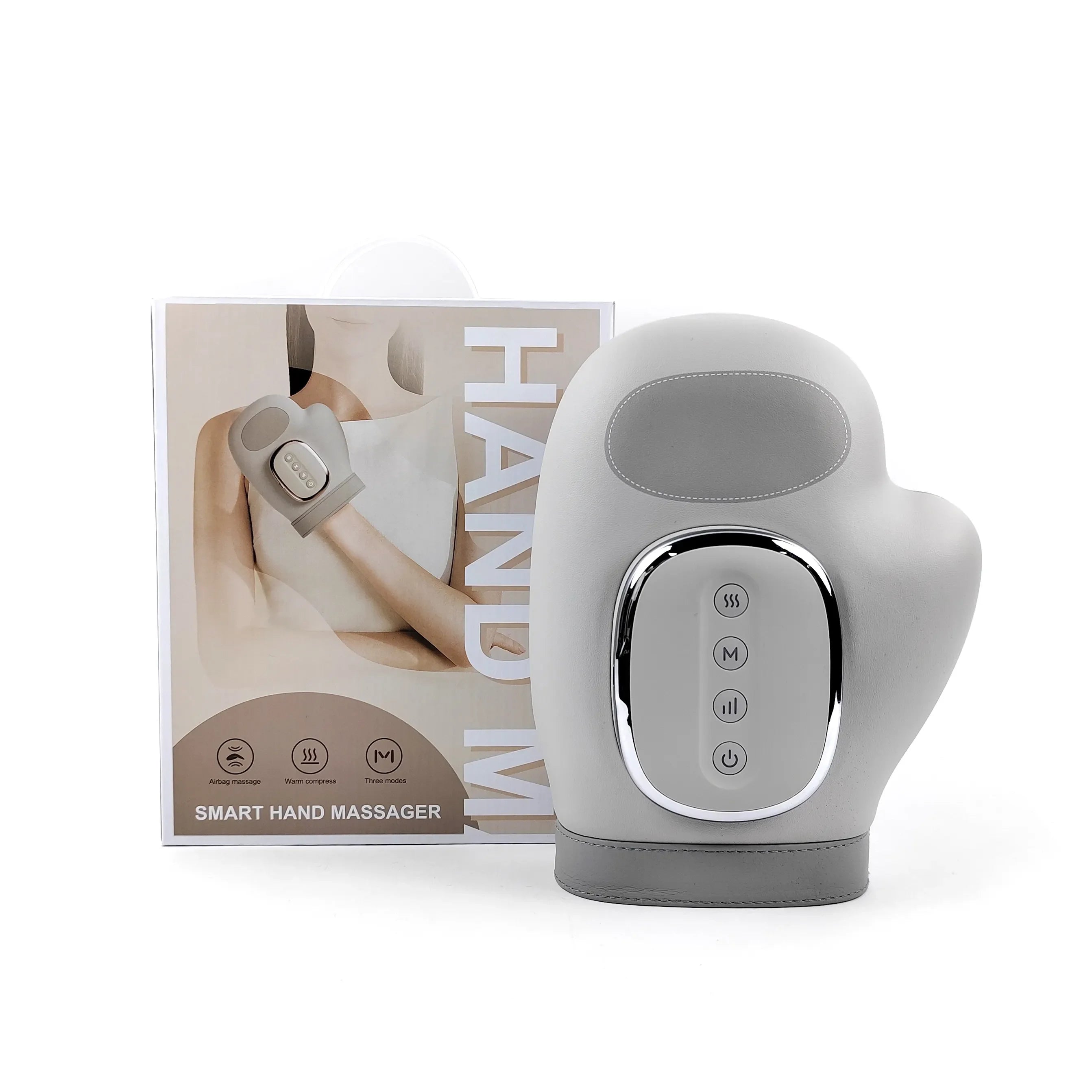 Airbag Hand Massager – 13-Point Compression for Fingers, Wrist & Palm Relief