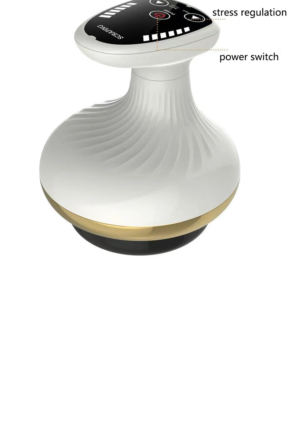 Electric Scraping & Cupping Massager – Heated Suction Anti-Cellulite Body Massage Device