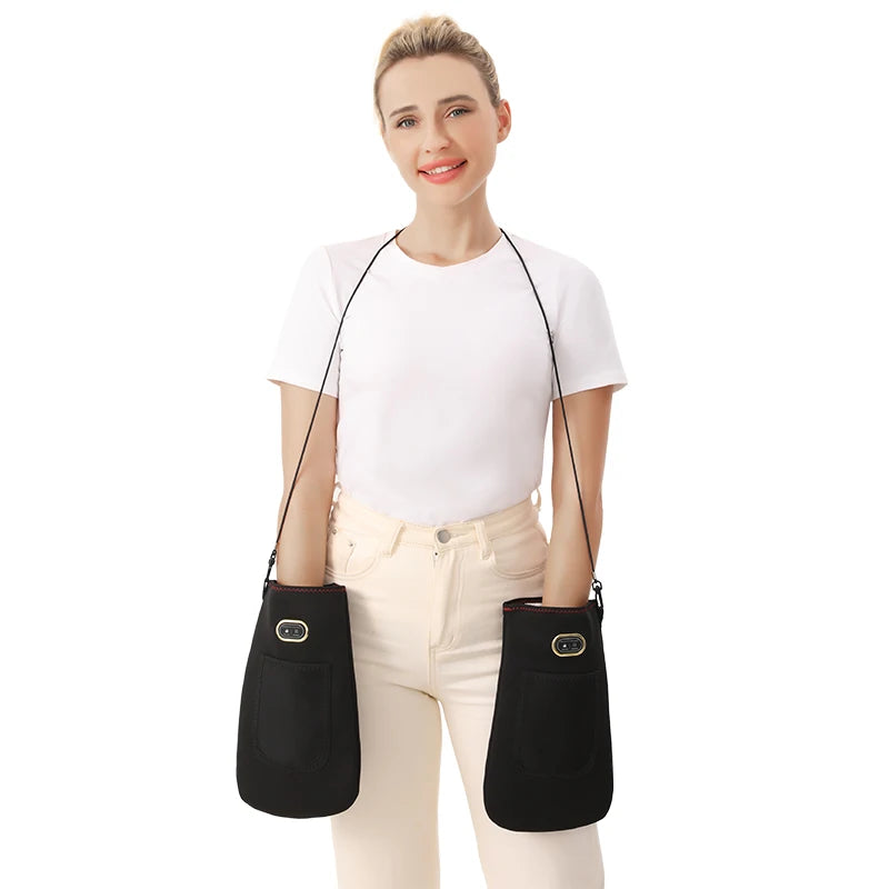 Electric Heated Massage Gloves – 3-Level Heat & Vibration for Hand & Finger Pain Relief