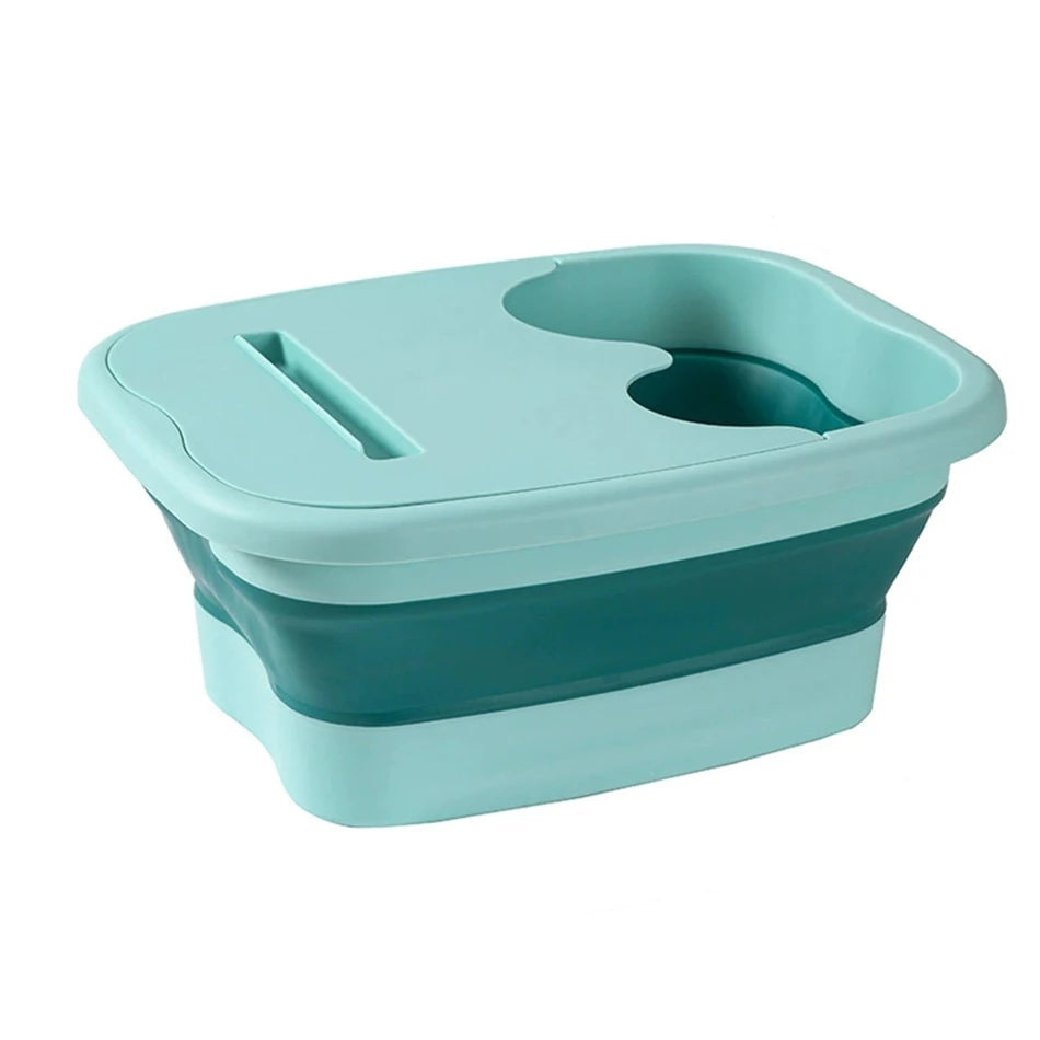 Foldable Foot Bath Tub – Portable Collapsible Foot Soak Basin with Ergonomic Design for Home & Travel