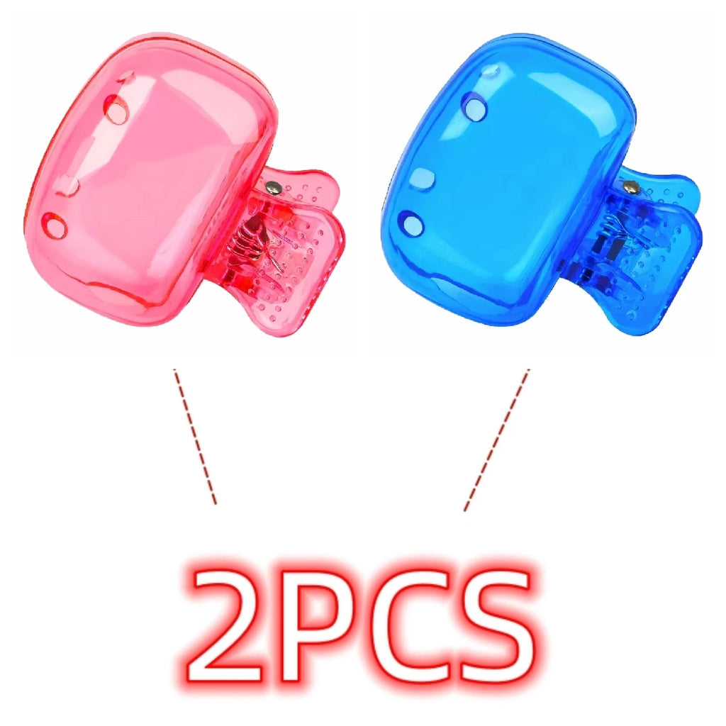 Toothbrush Head Protector Cap – Portable Snap-On Cover Clip for Travel & Home in 13 Colours