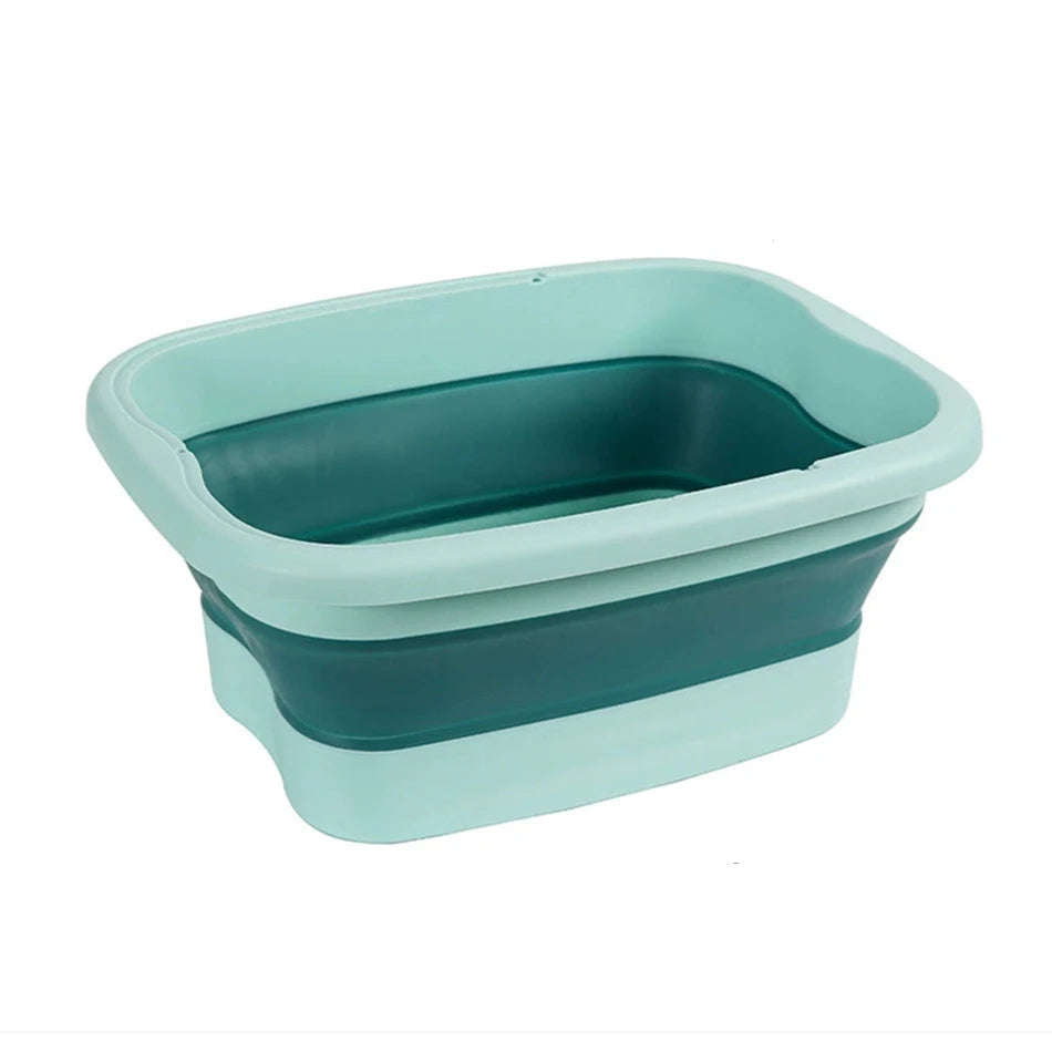 Foldable Foot Bath Tub – Portable Collapsible Foot Soak Basin with Ergonomic Design for Home & Travel