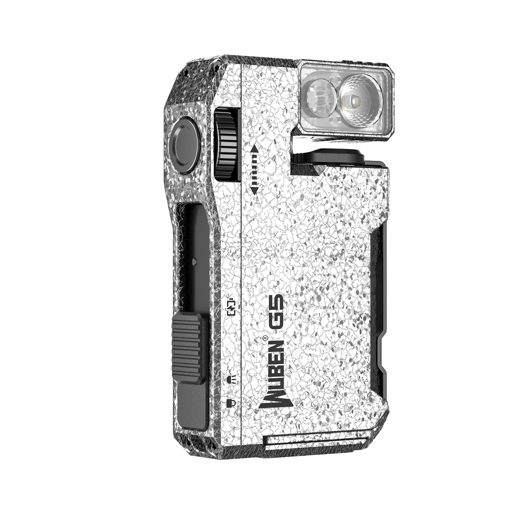 WUBEN G5 Rechargeable EDC Flashlight – 400 Lumens, RGB Light, Dual Light Sources
