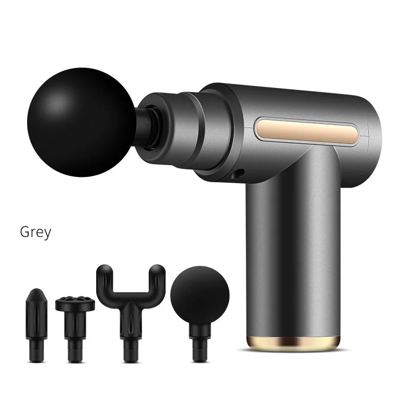 Portable Percussion Massage Gun – Deep Tissue Relief for Neck, Back & Full Body