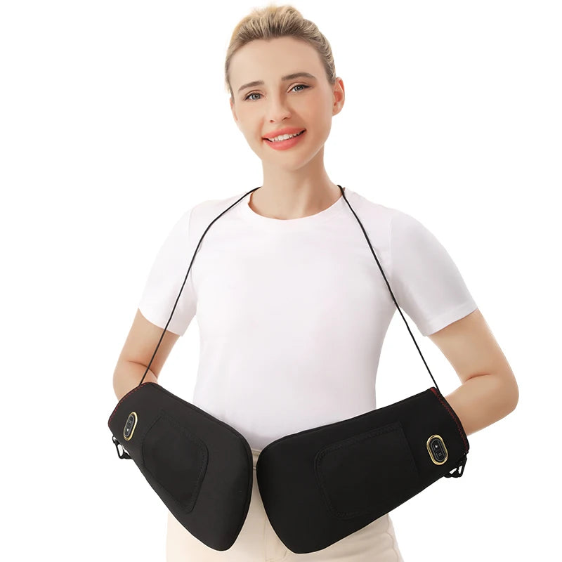Electric Heated Massage Gloves – 3-Level Heat & Vibration for Hand & Finger Pain Relief