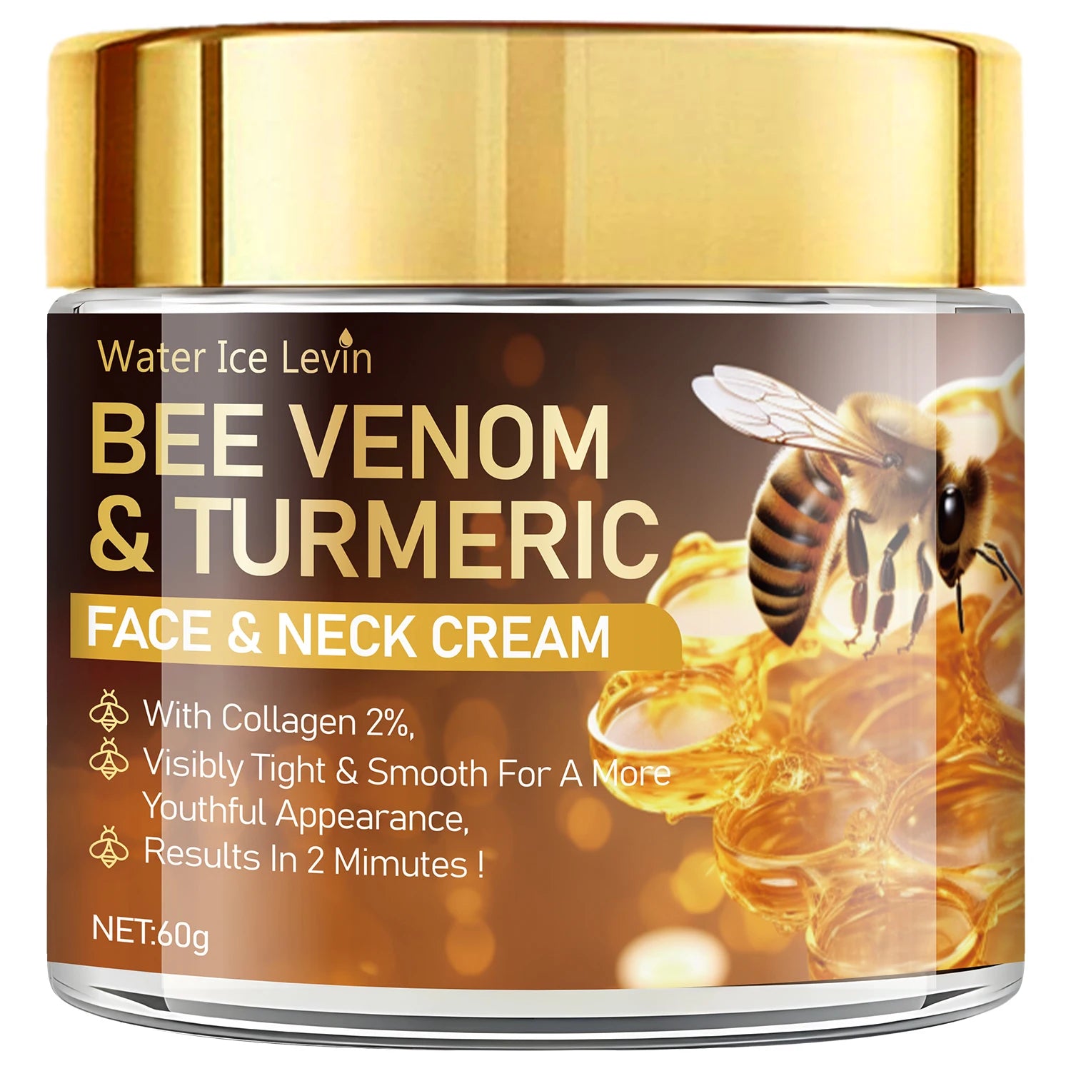O-Bee Venom Instant Lifting Cream – Firms, Lifts & Smooths with Hyaluronic Acid & Retinol
