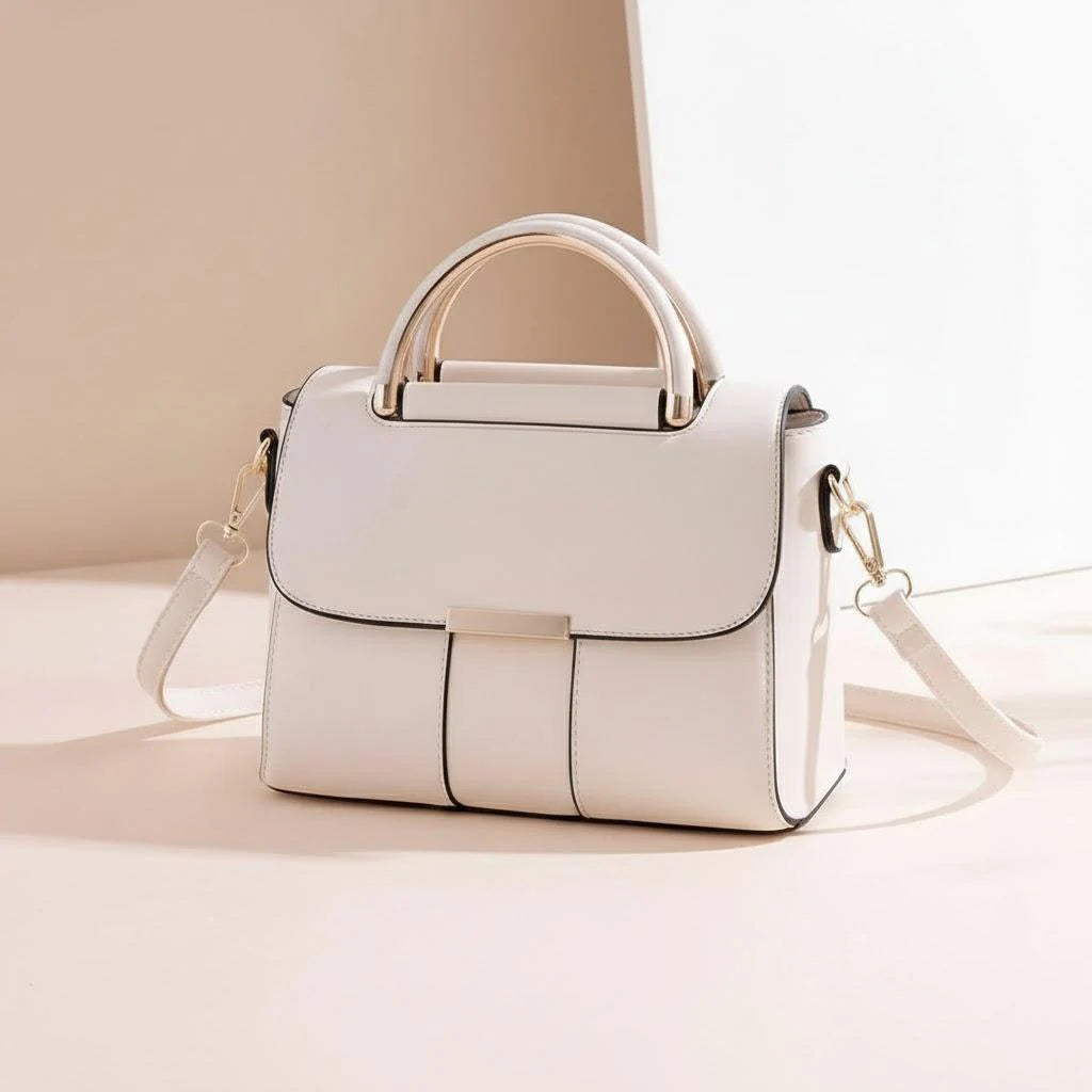 Women's Shell-Shape PU Leather Crossbody Bag – Waterproof Magnetic Closure Shoulder Handbag in 4 Colours