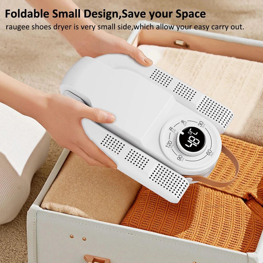 X-Electric Shoe & Boot Dryer (220V-240V) – Foldable Footwear Dryer for Shoes, Boots & Sneakers