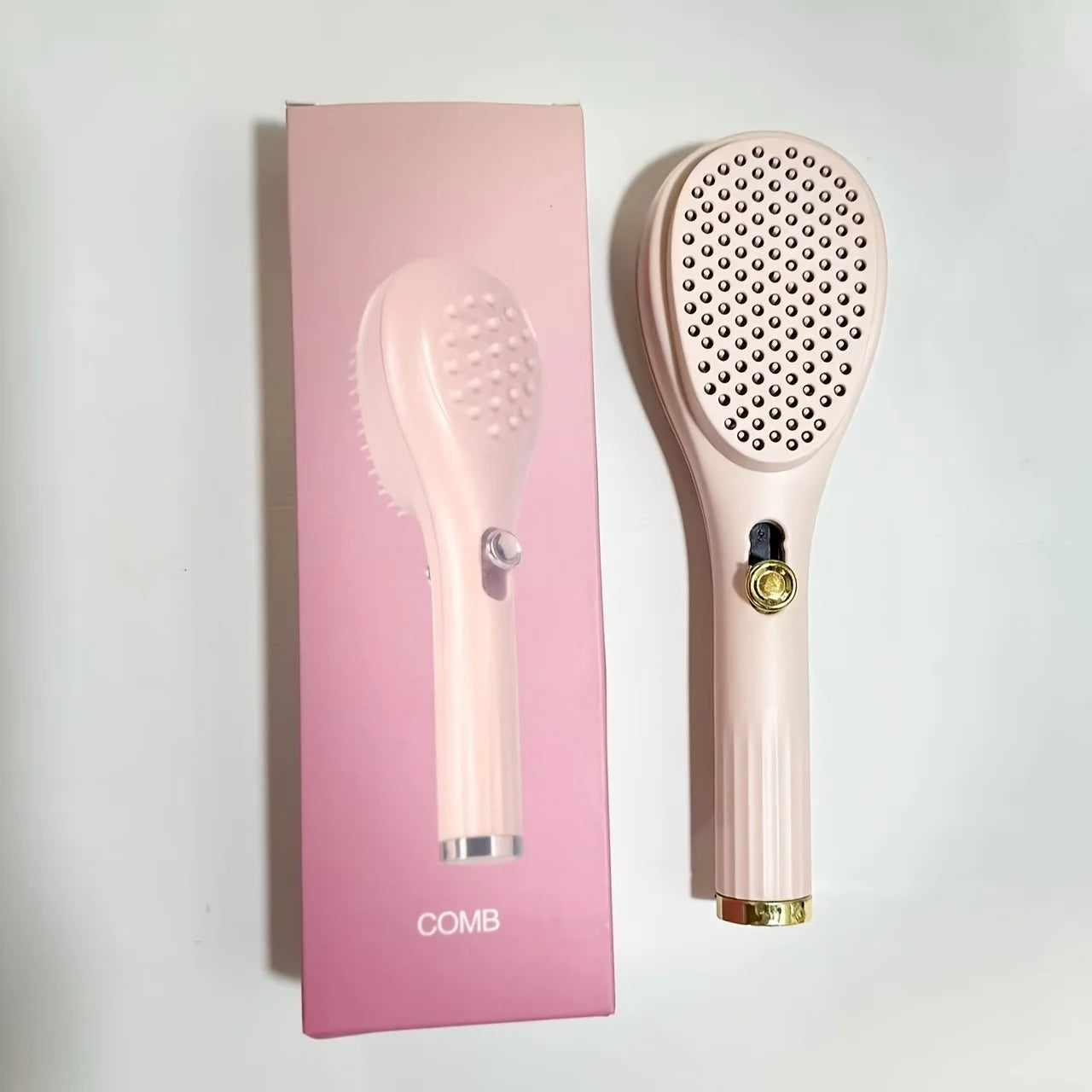 Magic Retractable Hair Comb – Anti-Static Detangling & Scalp Massage Brush for All Hair Types