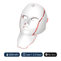 7-Color LED Facial & Neck Mask – Photon Light Therapy Device for Skin Rejuvenation, Firming & Acne Care