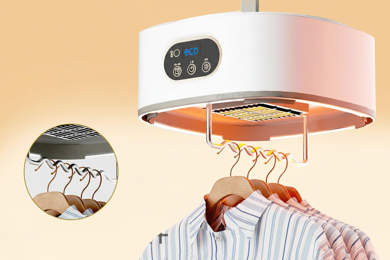 X-Portable Foldable Electric Clothes Dryer (600W) for Home & Travel