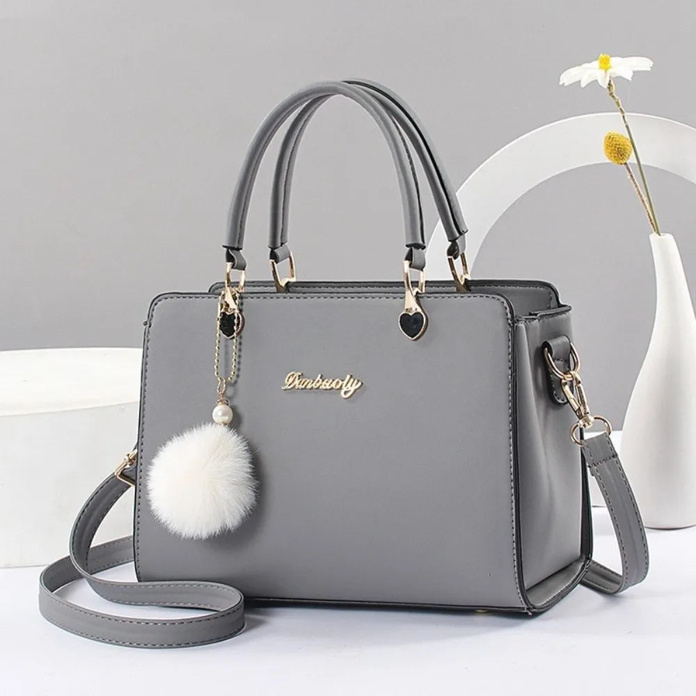 Women's PU Leather Baguette Shoulder Bag – Large Capacity Crossbody Handbag in 7 Colours