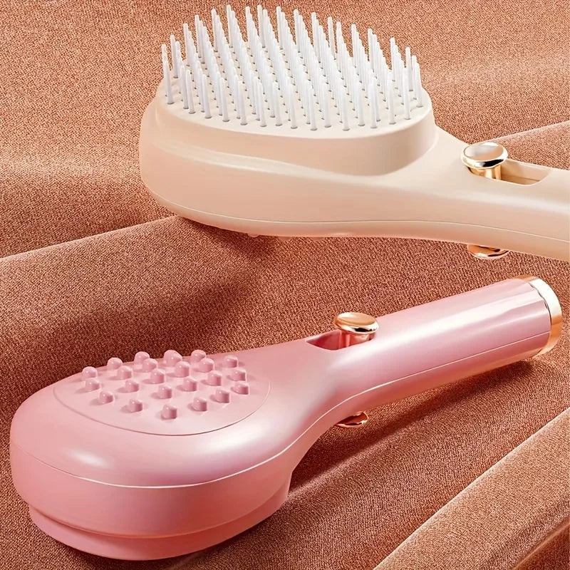 Magic Retractable Hair Comb – Anti-Static Detangling & Scalp Massage Brush for All Hair Types