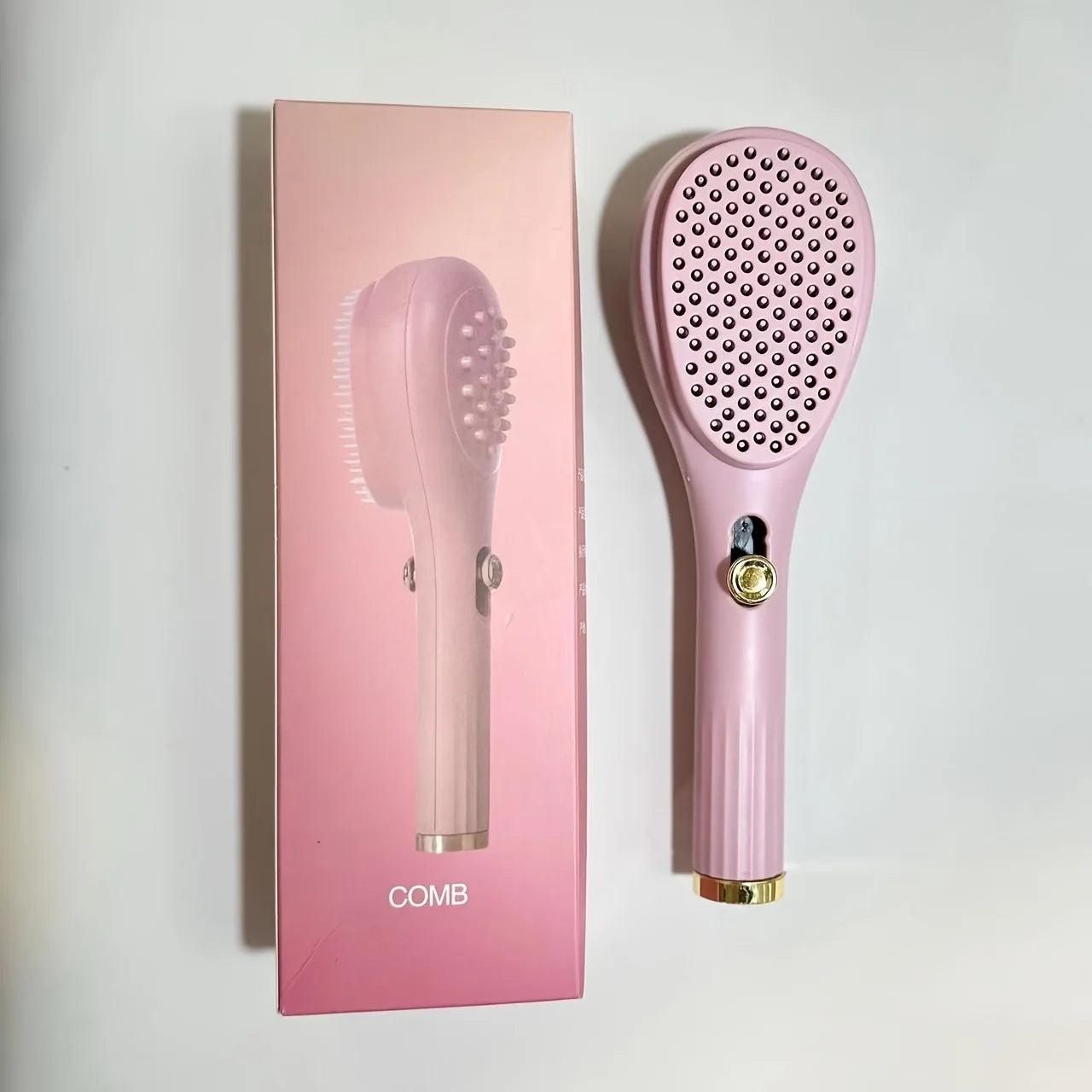 Magic Retractable Hair Comb – Anti-Static Detangling & Scalp Massage Brush for All Hair Types
