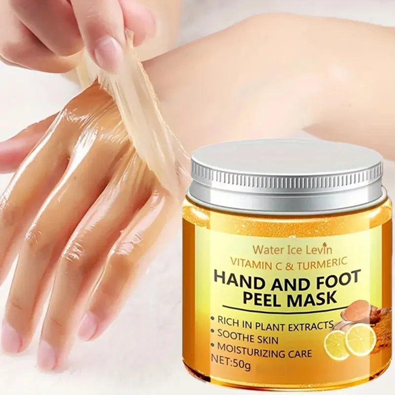 O-Vitamin C & Turmeric Hand Wax Mask – Smoothing & Brightening Treatment for Hands & Feet
