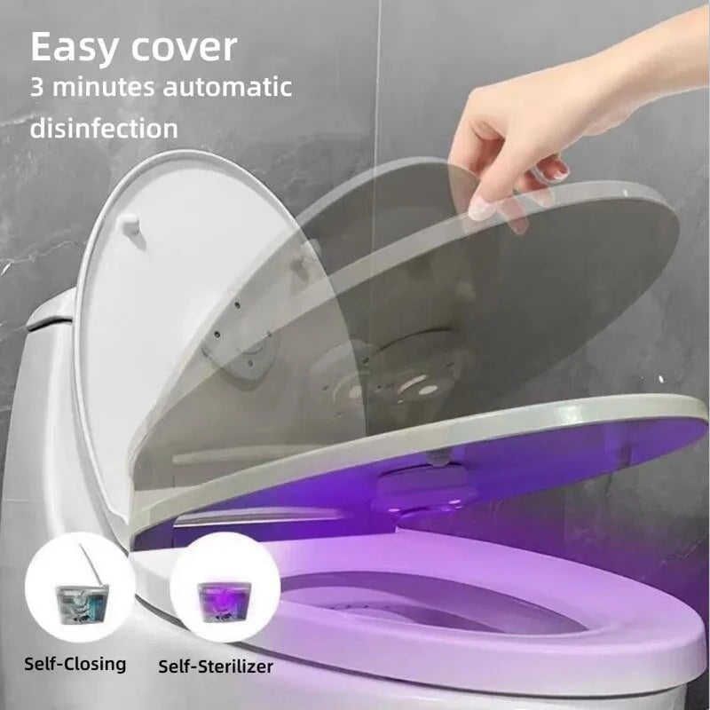Z-Smart UV Toilet Sterilizer – Rechargeable Waterproof UV Lamp with Aromatherapy for Bathroom & Washroom Hygiene