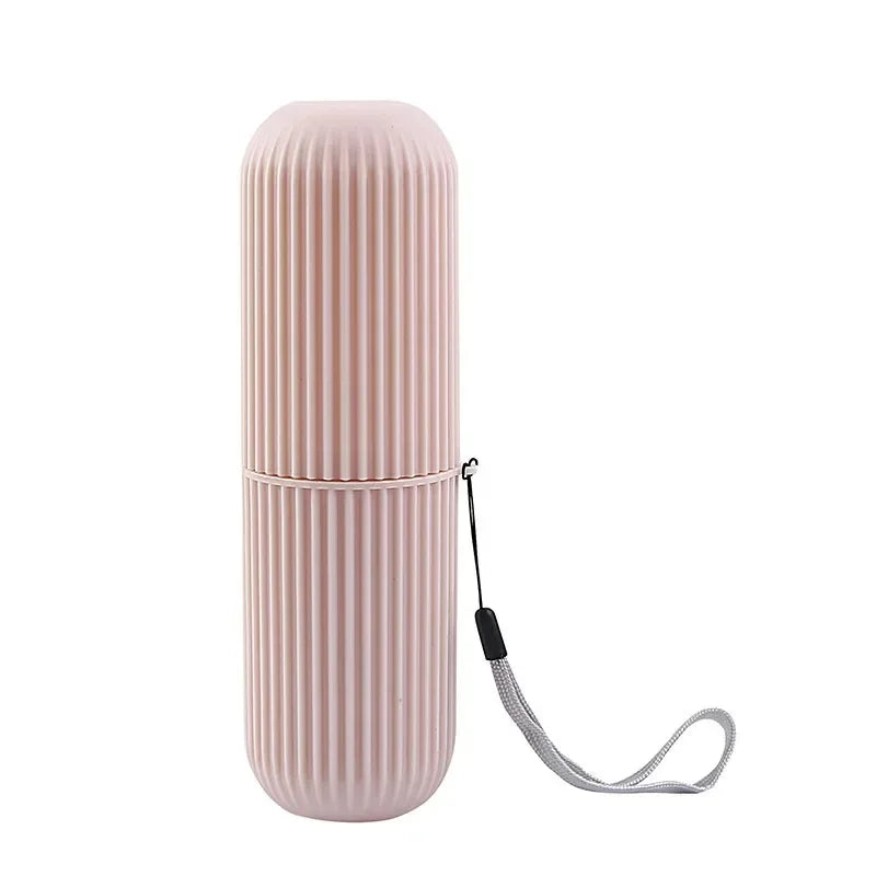 Portable Travel Toothbrush & Toothpaste Holder Case – Hygienic Storage Box for Camping & Travel