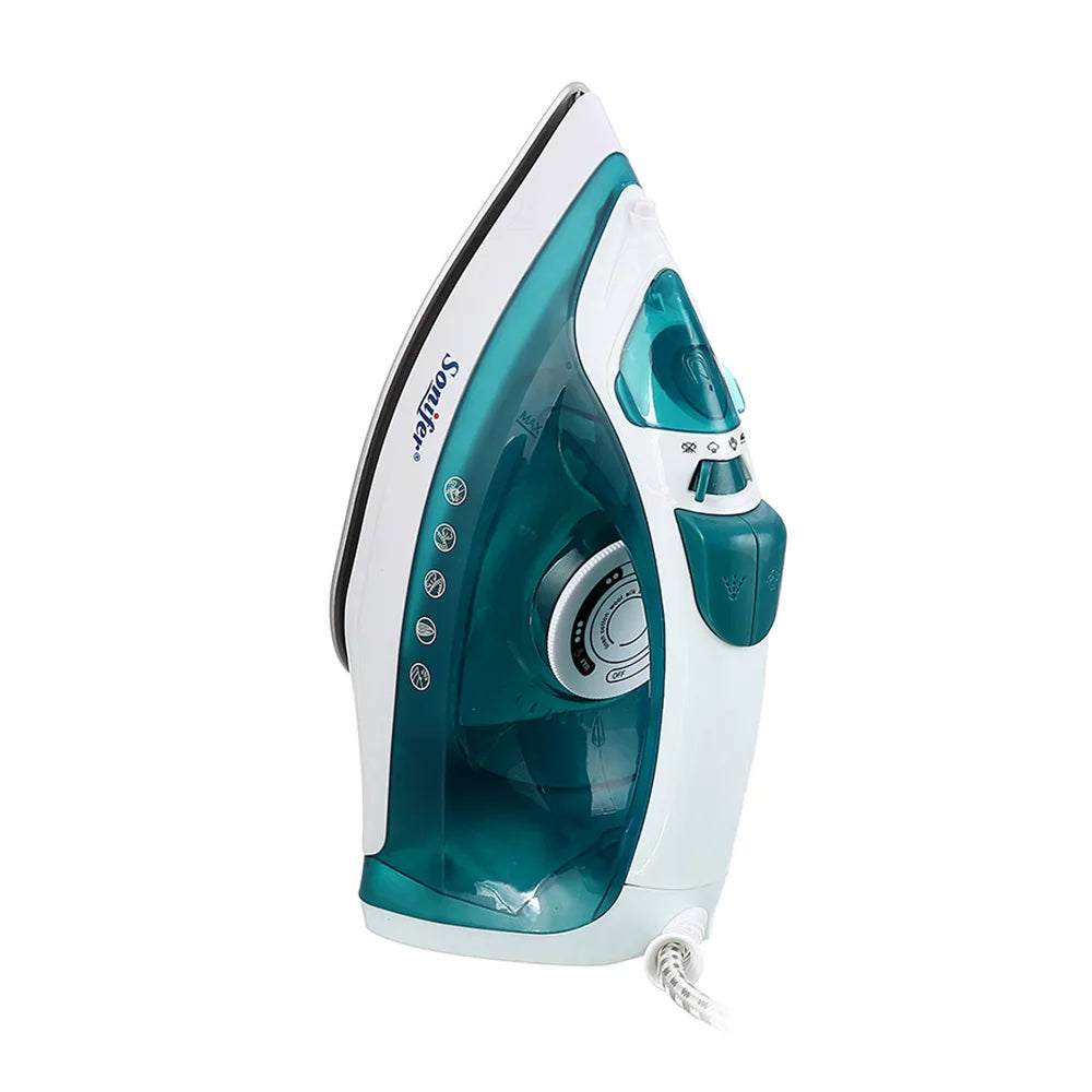 Sonifer SF9034 Ceramic Steam Iron – 1600W Portable Garment Steamer with Variable Steam & Auto-Off