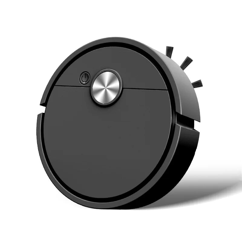 3-in-1 Robot Vacuum Cleaner & Mop – Compact Rechargeable Sweeping Machine for Pet Hair & Stubborn Dirt
