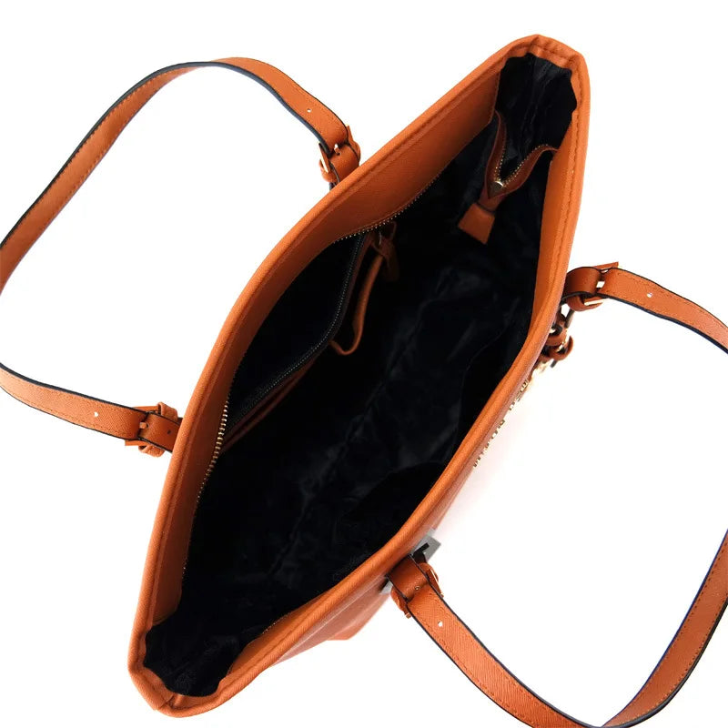 Women's Luxury Designer Tote Bag – High Capacity Shoulder & Crossbody Handbag