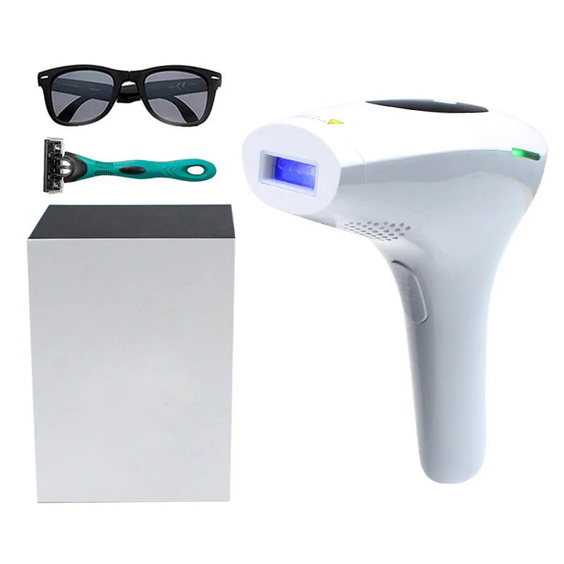 Wireless IPL Laser Hair Removal Device – Portable Painless Hair Remover for Home Body Use