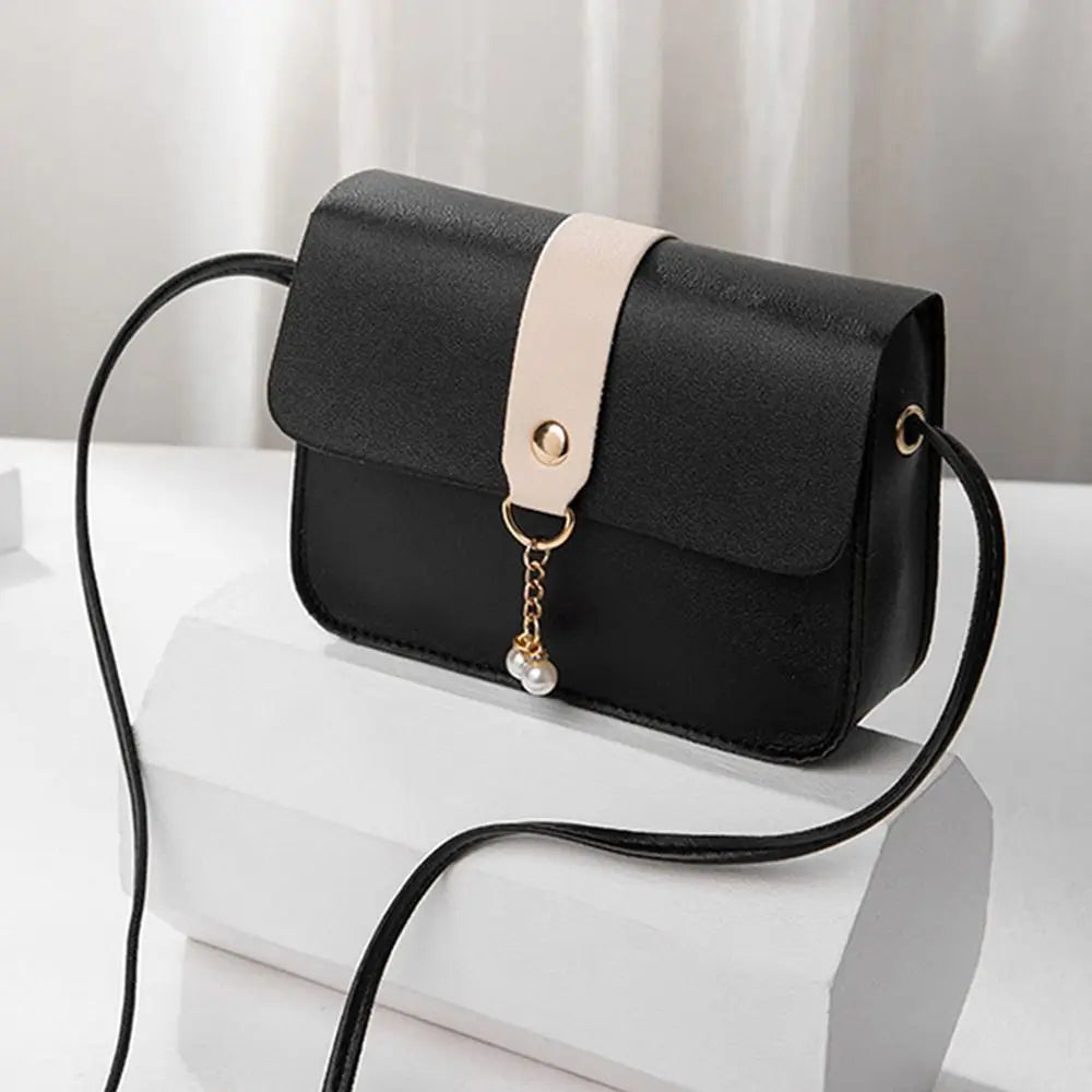 Women's Fashion Mini Square Crossbody Bag – Casual PU Leather Mini Purse in 5 Colours