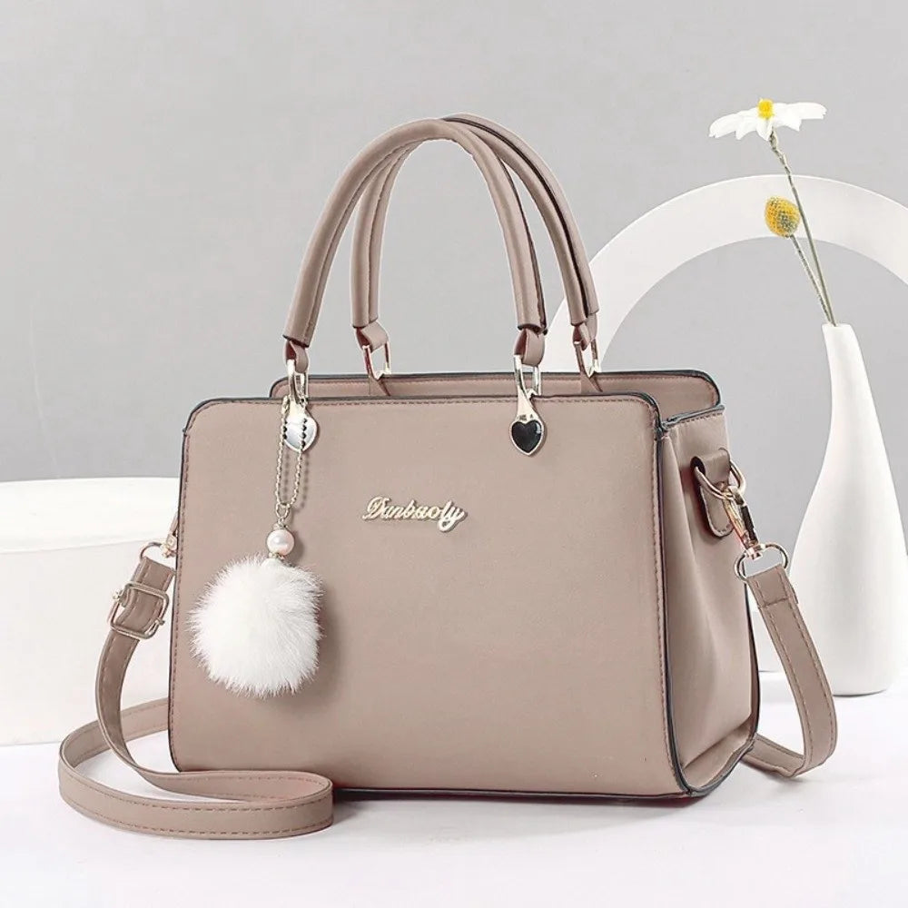 Women's PU Leather Baguette Shoulder Bag – Large Capacity Crossbody Handbag in 7 Colours
