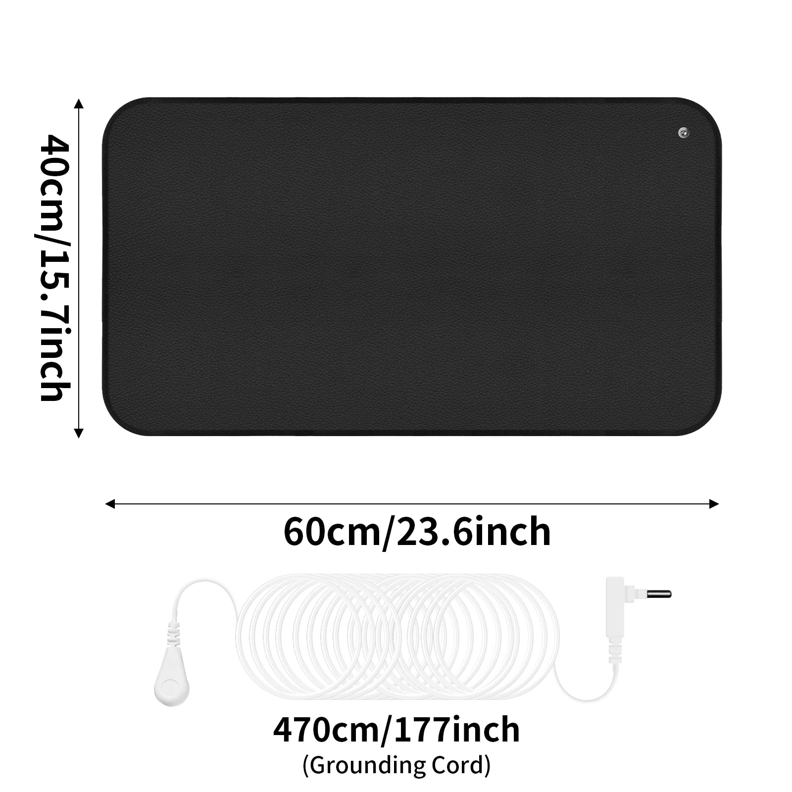 Earthing Grounding Mat – Indoor Conductive Pad for Pain Relief, Better Sleep & Wellness