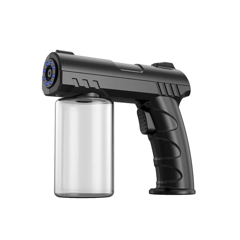 NanoMist Pro Rechargeable Hair Sprayer – 300ml Wireless Nano Steam Barber Bottle