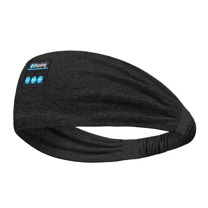 Wireless Bluetooth Sleep Headband – Soft Elastic Sports Headphones for Yoga, Running & Sleep