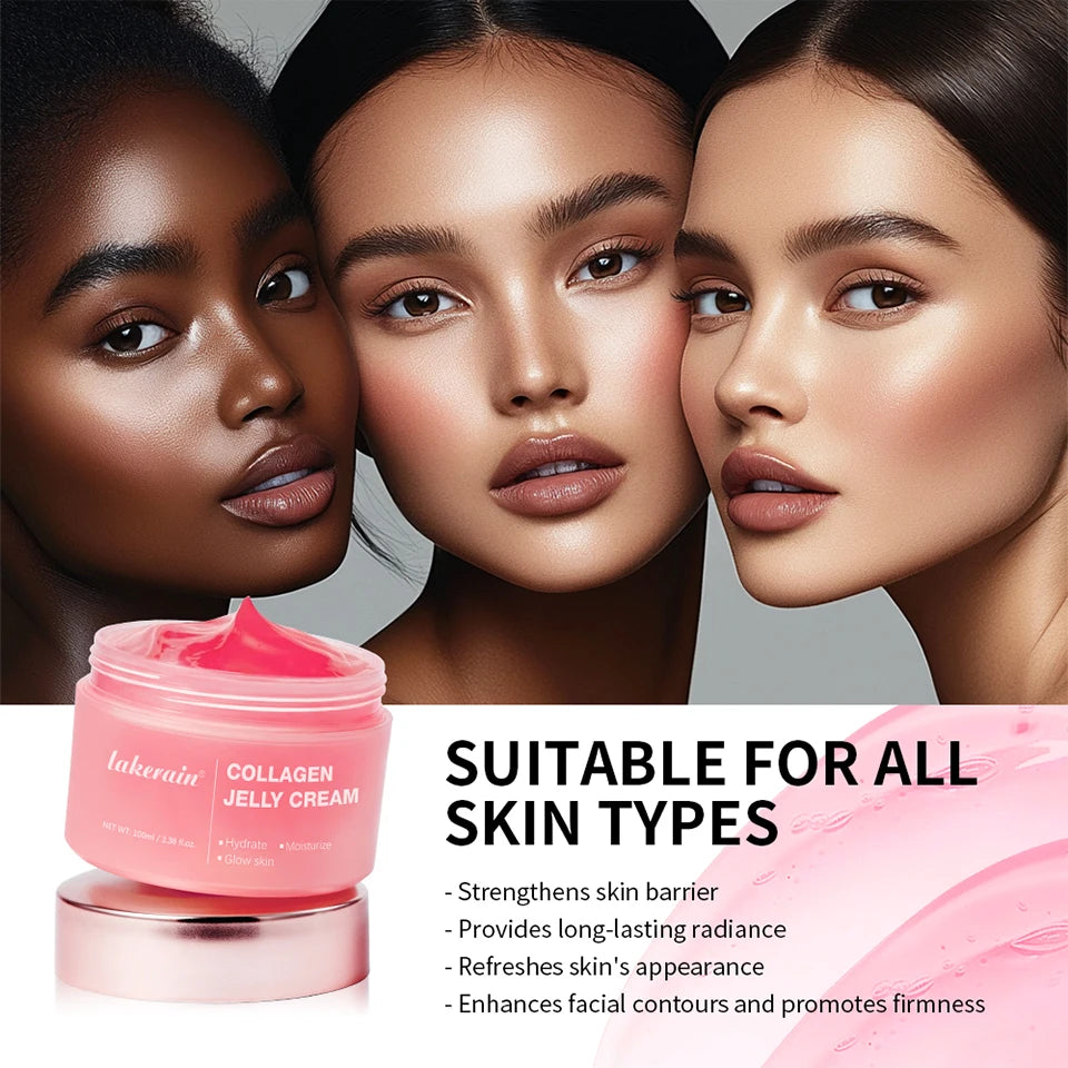 O-Collagen Jelly Cream with Niacinamide – Anti-Aging Moisturizer for Firm, Glowing Skin