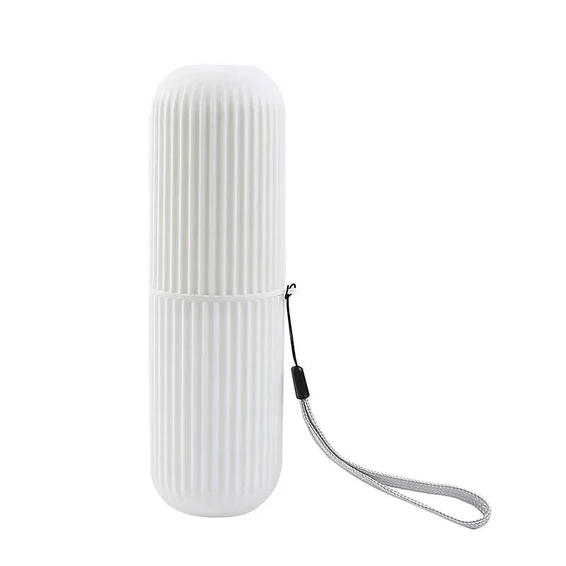 Portable Travel Toothbrush & Toothpaste Holder Case – Hygienic Storage Box for Camping & Travel