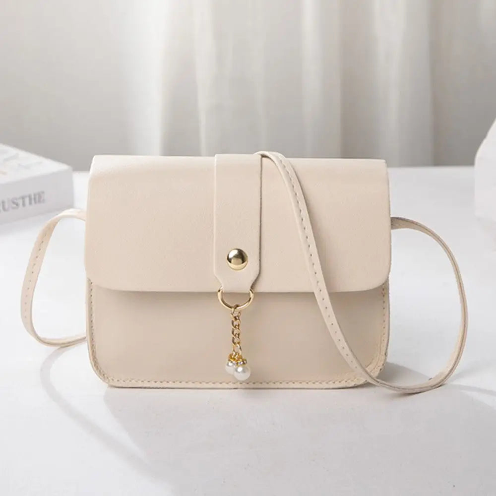 Women's Fashion Mini Square Crossbody Bag – Casual PU Leather Mini Purse in 5 Colours