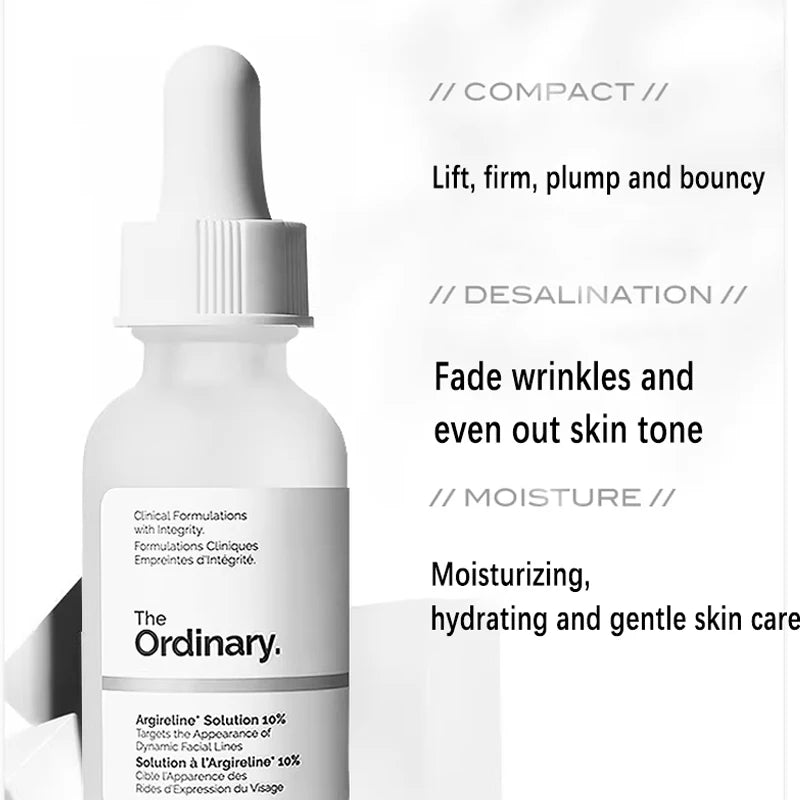 O-The Ordinary Argireline Solution 10% – Anti-Wrinkle Serum for Lifting, Firming & Reducing Fine Lines