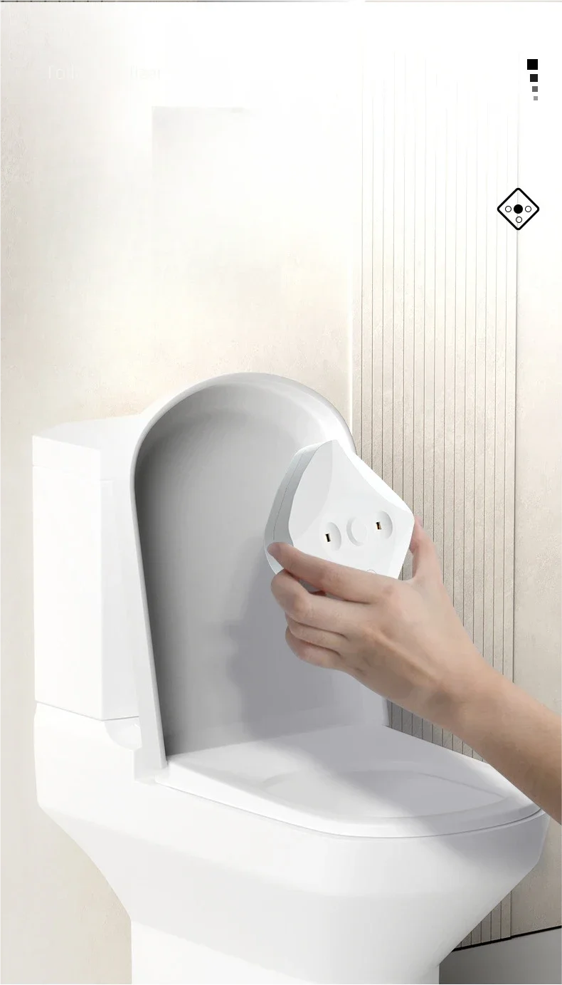 Z-Toilet Sterilization Lamp – USB Rechargeable Mini UV Disinfection Lamp for Bathroom & Home