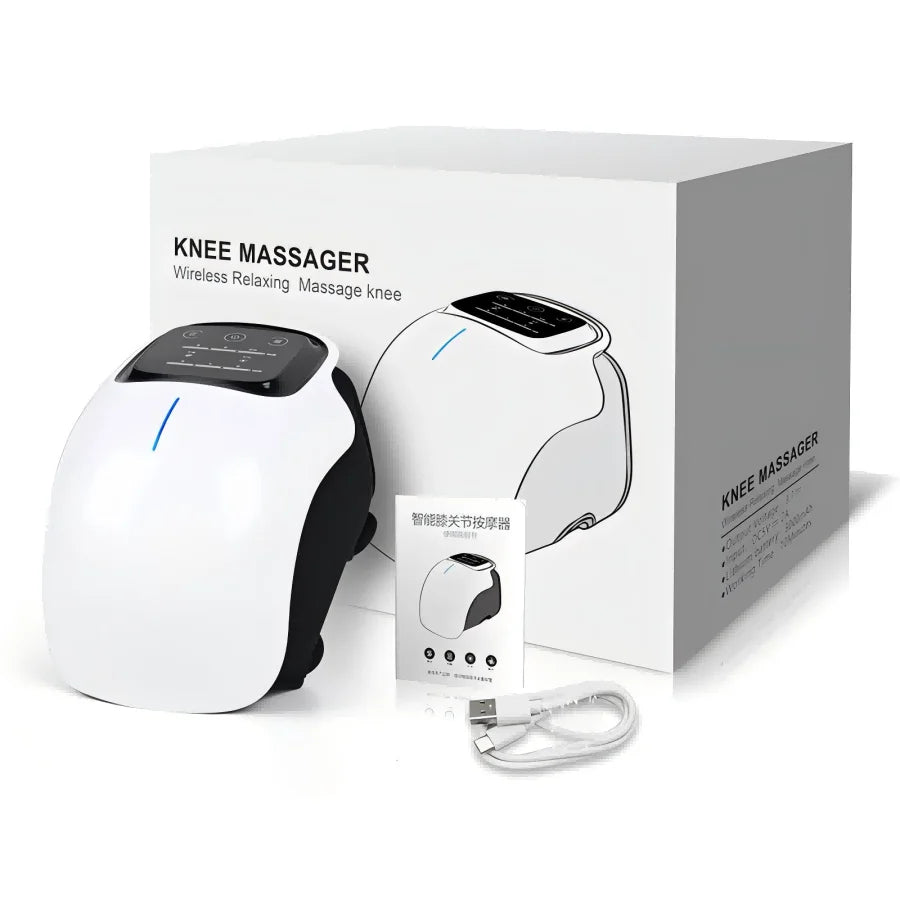 Smart Cordless Knee Massager – Heat & Vibration for Joint Pain & Knee Relief