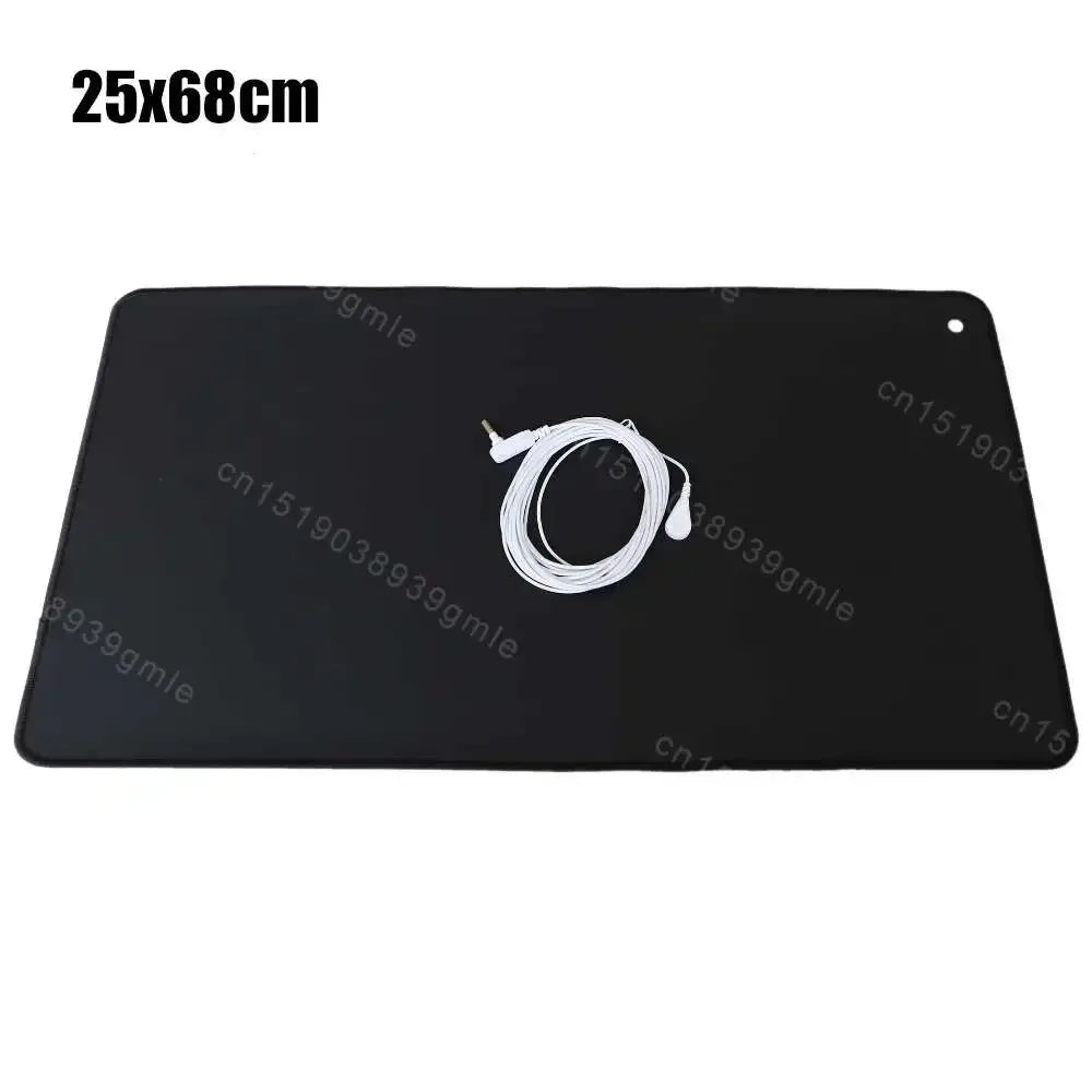 Earthing Grounding Mat – Desk, Yoga & Foot Pad for Sleep, Pain Relief & Stress Reduction