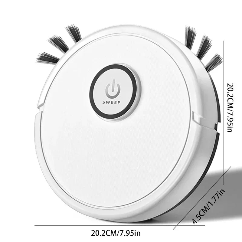 3-in-1 Smart Robot Vacuum Cleaner – 6000Pa Suction, Laser Navigation & Mop