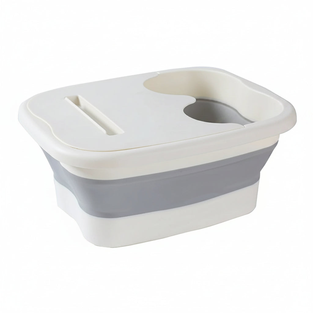 Foldable Foot Bath Tub – Portable Collapsible Foot Soak Basin with Ergonomic Design for Home & Travel