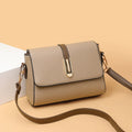 Women's PU Leather Satchel Crossbody Bag – Compact Shoulder Messenger Bag in 5 Colours